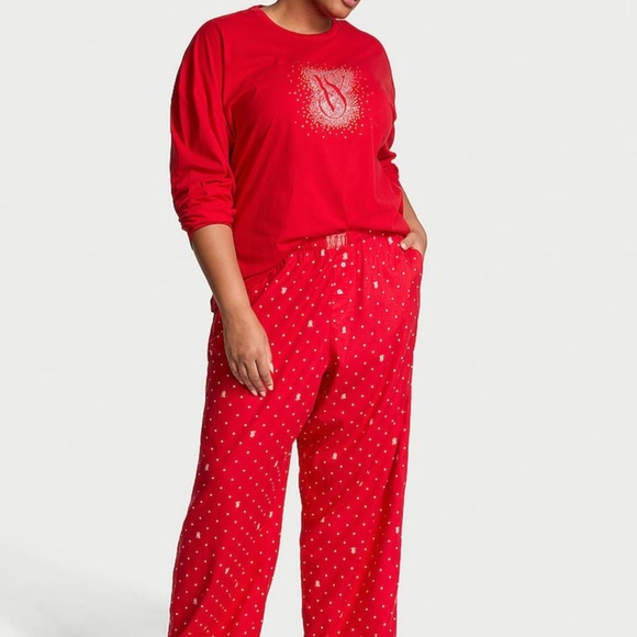 VS Red Rhinestone PJs - Picture 3 of 10